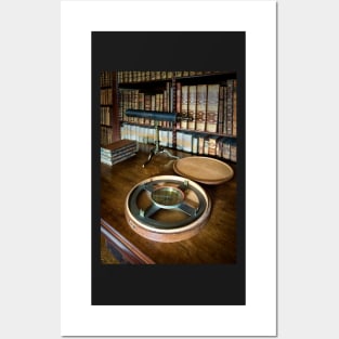 Dunham Massey -Library-Compass Posters and Art